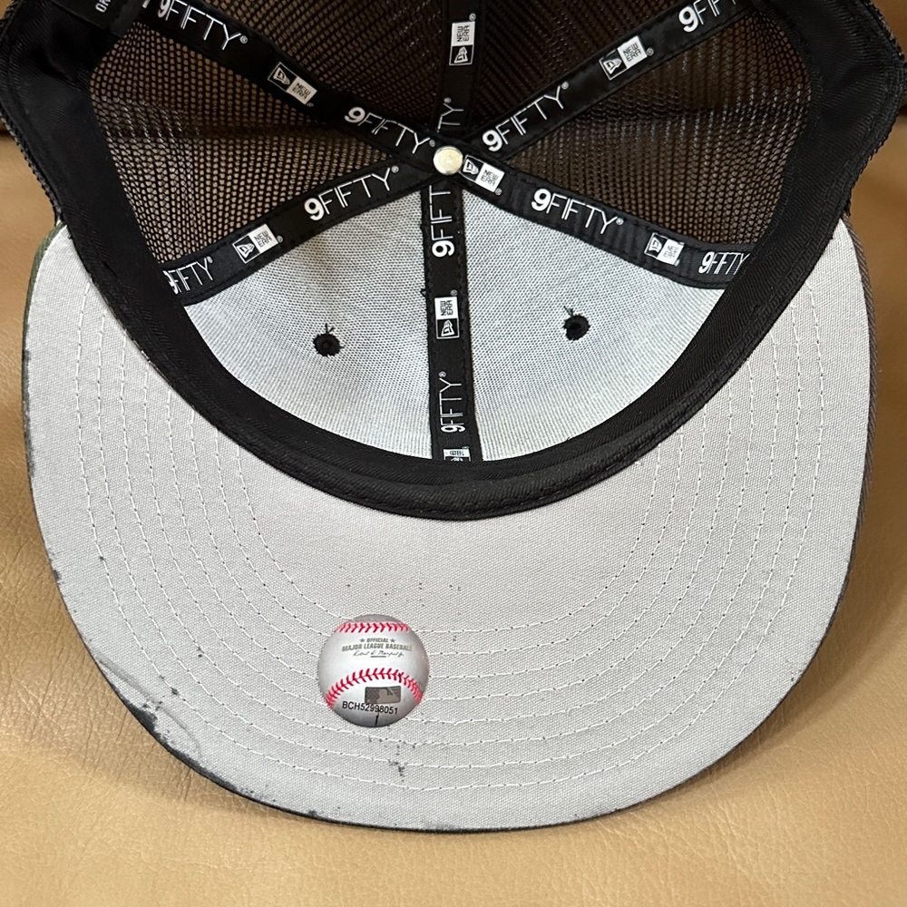 Detroit Tigers New Era 9Fifty Camo Snapback trucker mesh hat - ONE OF A KIND - Picture 8 of 11
